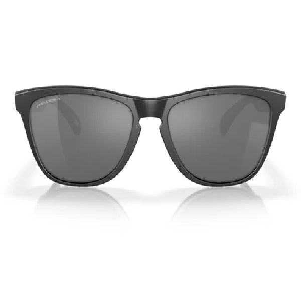 Oakley Frogskins Matte Black Prizm Polarized Sunglasses: Bio-Matter Frame, Secure Fit