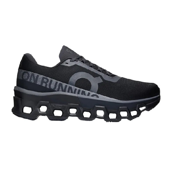 On Cloudmonster 2: Max Cushion Black Road Running Shoes for Men