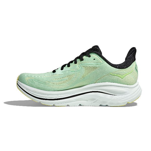Hoka Clifton 10 Mint Fluorite Luna Moth Lightweight Cushioned Road Running Shoe