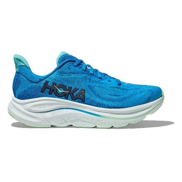 Hoka Clifton 10 Wide Men's Running Shoes: Cushioned Comfort, Jacquard Upper