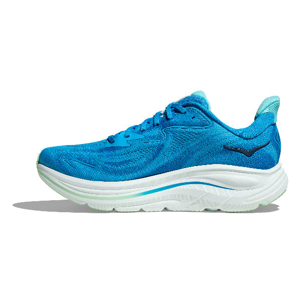 Hoka Clifton 10 Wide Men's Running Shoes: Cushioned Comfort, Jacquard Upper