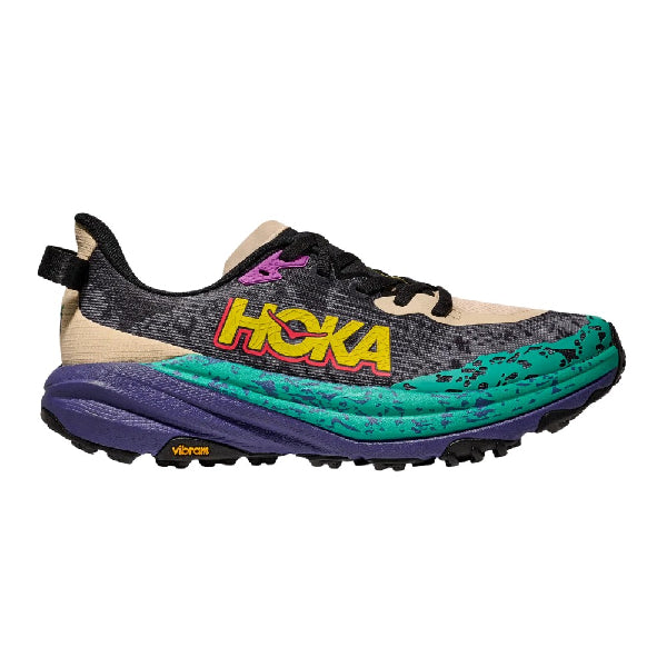 Hoka Speedgoat 6 Oatmeal Mountain Men's Trail Running Shoes: Ultimate Grip & Cushion