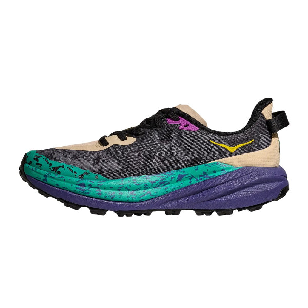 Hoka Speedgoat 6 Oatmeal Mountain Men's Trail Running Shoes: Ultimate Grip & Cushion