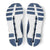 On Cloud 5 Women's Lightweight Denim White Running Shoes with CloudTec Cushioning