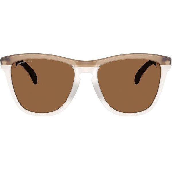 Oakley Frogskins Matte Sepia Vapor Prizm Bronze Sunglasses - Iconic 80s Style