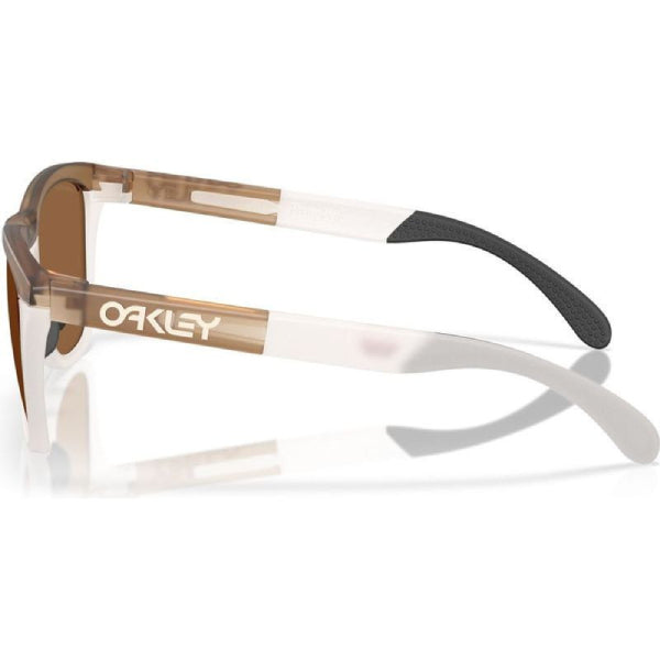 Oakley Frogskins Matte Sepia Vapor Prizm Bronze Sunglasses - Iconic 80s Style