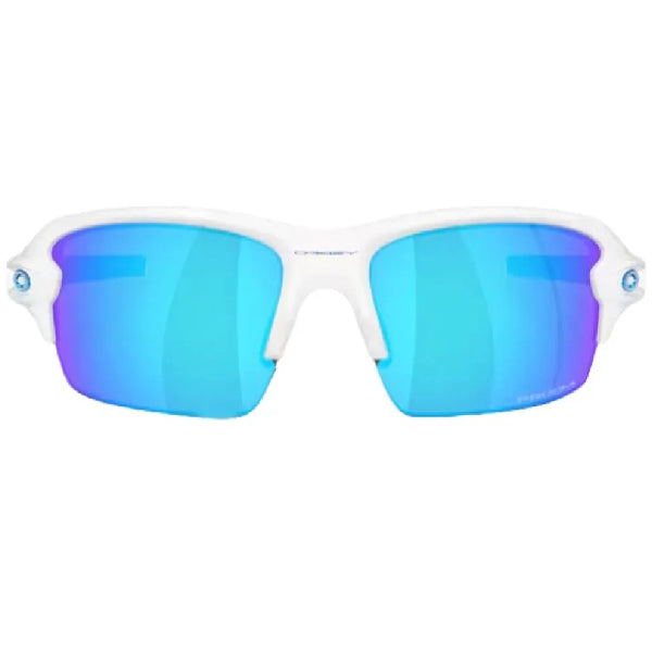 Oakley Flak 2.0 S Polished White Prizm Sapphire Performance Sunglasses