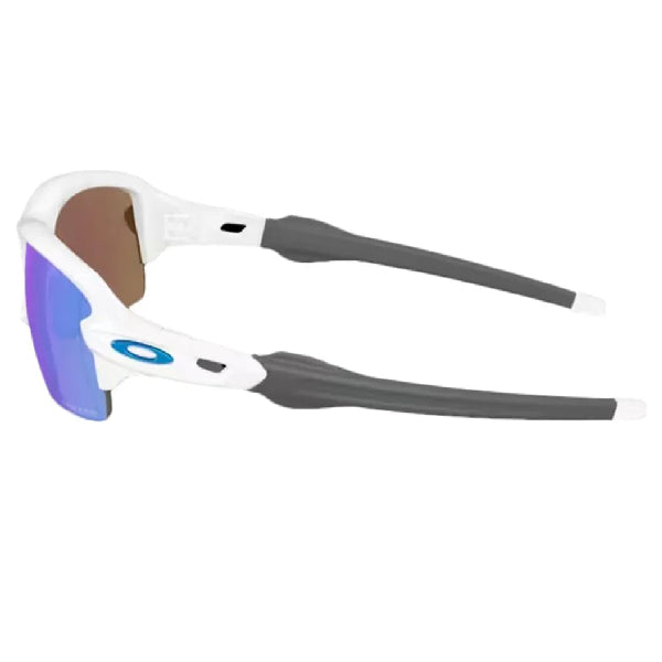 Oakley Flak 2.0 S Polished White Prizm Sapphire Performance Sunglasses