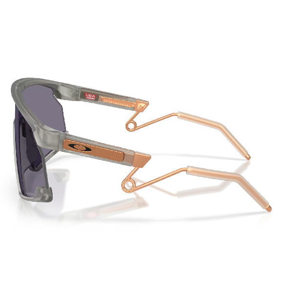 Oakley BXTR Metal Prizm Grey Shield Sunglasses: Lightweight BiO-Matter Sport Eyewear