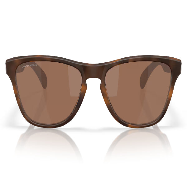 Oakley Frogskins S Matte Tortoise Prizm Tungsten Lightweight UV Protection Sunglasses