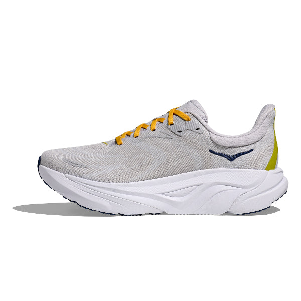 Hoka Arahi 8 Wide Stability Running Shoes: Stardust Cosmic Grey for Men