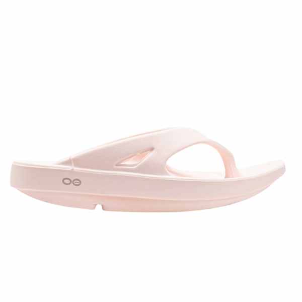 Oofos Unisex OOriginal Blush Thong Sandal - Ultimate Recovery Footwear
