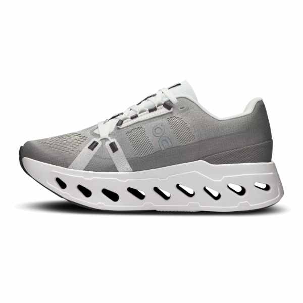 On Cloudeclipse Alloy White Women&#39;s Running Shoes: Ultimate Max Cushion Comfort