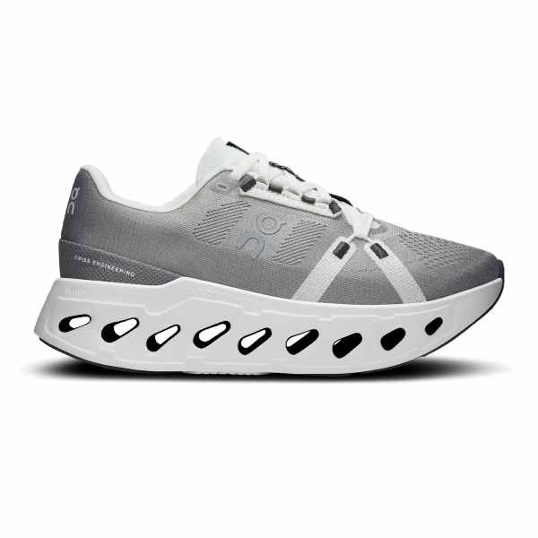 On Cloudeclipse Alloy White Women&#39;s Running Shoes: Ultimate Max Cushion Comfort