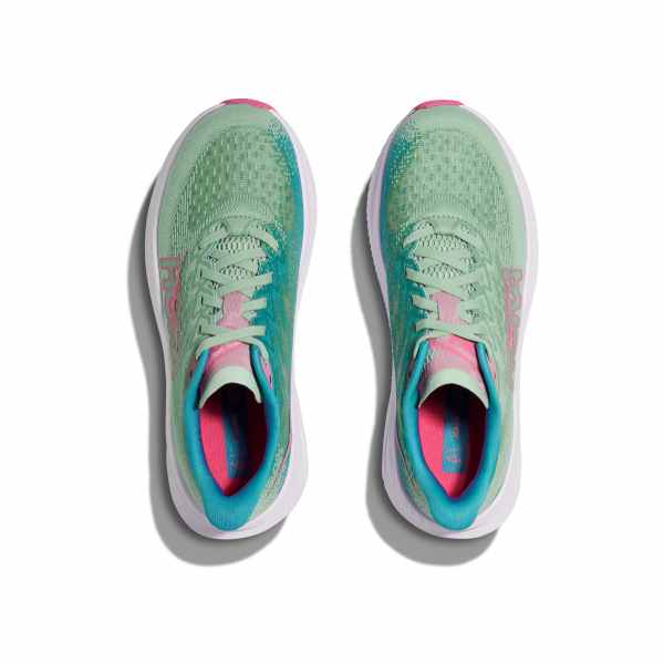 Hoka Mach 6 Jadeite Alpine Blue Lightweight Responsive Road Running Shoe