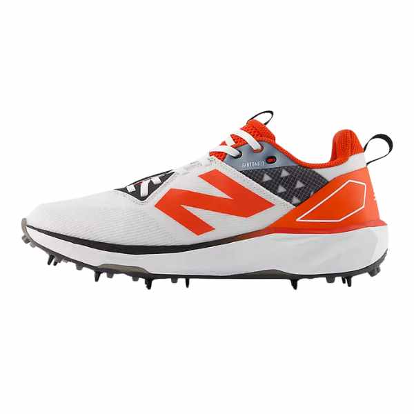 New Balance FuelCell CK10v6 White Cricket Shoes Elite Performance Spikes