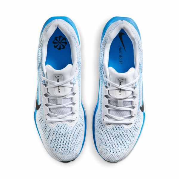 Nike Winflo 11 White Blue Hero Men&#39;s Cushioned Responsive Running Shoes