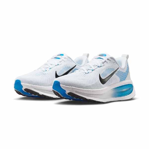 Nike Vomero 18 Men&#39;s White/Blue Hero Running Shoes - Soft, Responsive Cushioning