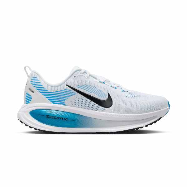 Nike Vomero 18 Men's White/Blue Hero Running Shoes - Soft, Responsive Cushioning