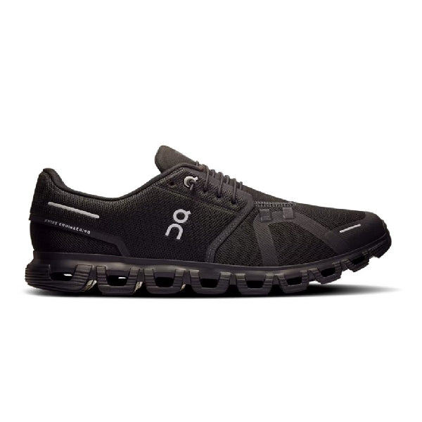 On Cloud 6 Men's Black Running Shoes - Ultimate Comfort & Performance