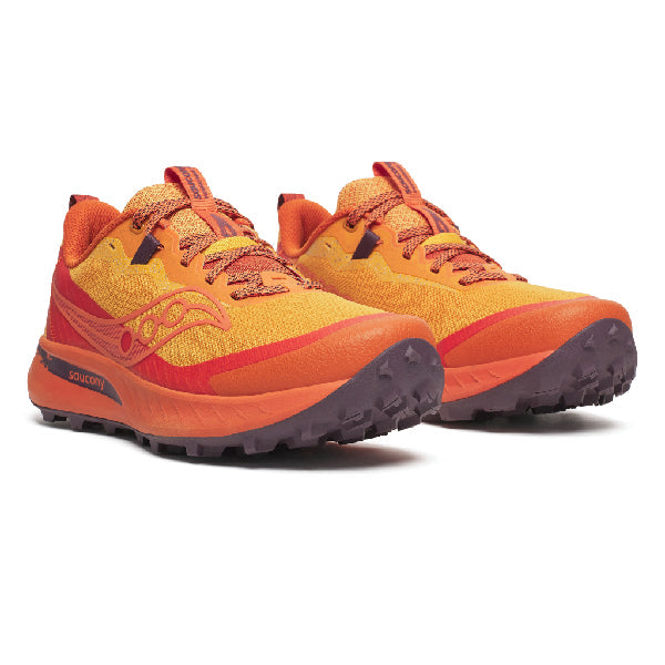 Saucony Peregrine 15 Autumn Amber Men&#39;s Trail Running Shoes: Max Protection