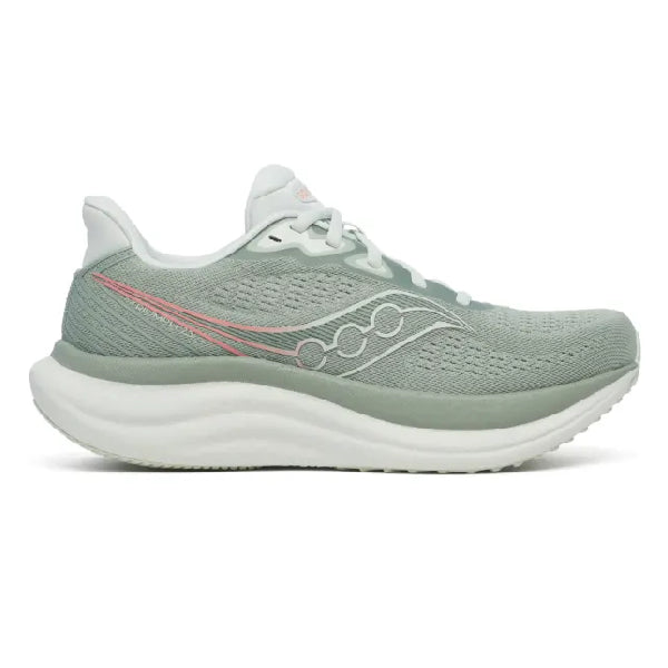 Saucony Triumph 23 Iceberg Aloe Women&#39;s Premium Neutral Cushioning Running Shoes
