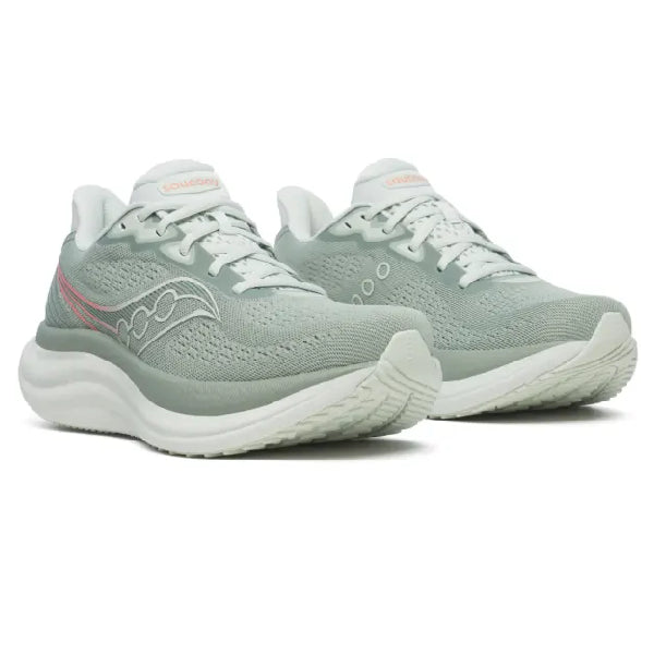 Saucony Triumph 23 Iceberg Aloe Women&#39;s Premium Neutral Cushioning Running Shoes
