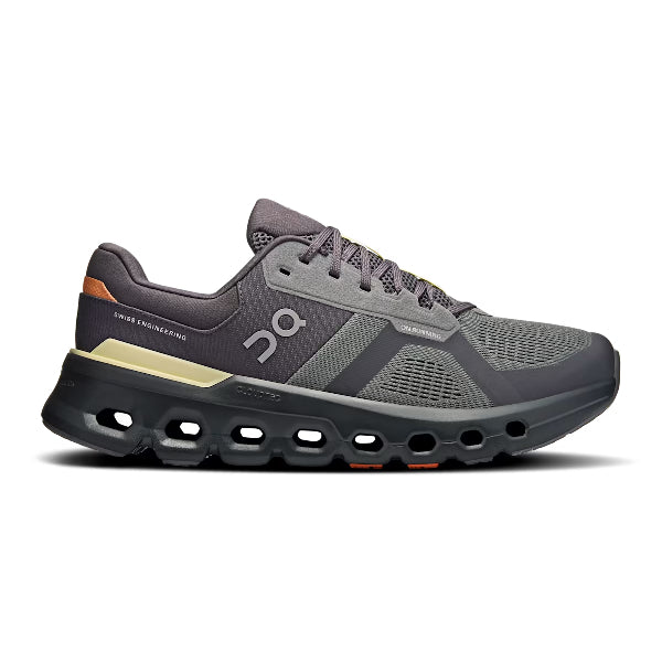 On Cloudrunner 2 Men's Performance Running Shoes - Rock Tangerine, Cushioned Support