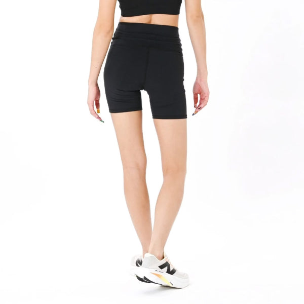 New Balance Harmony 6-Inch High-Rise Black Women's Shorts for Active Comfort