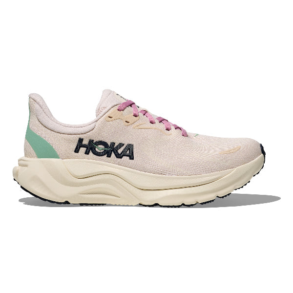 Hoka Arahi 8 Women's Stability Running Shoes: Rose Cream Alabaster Comfort