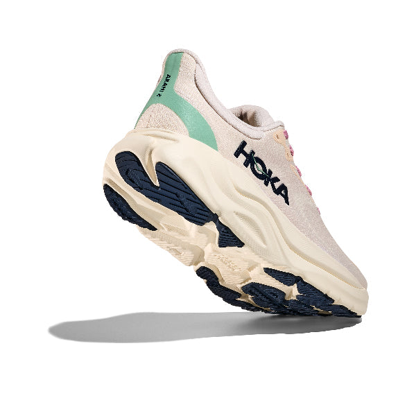 Hoka Arahi 8 Women&#39;s Stability Running Shoes: Rose Cream Alabaster Comfort