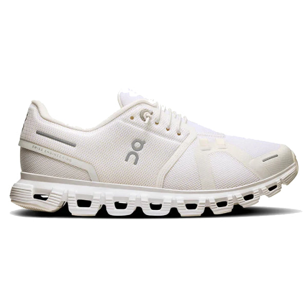 On Cloud 6 White Women's Running Shoes: Ultimate Comfort, Enhanced Support