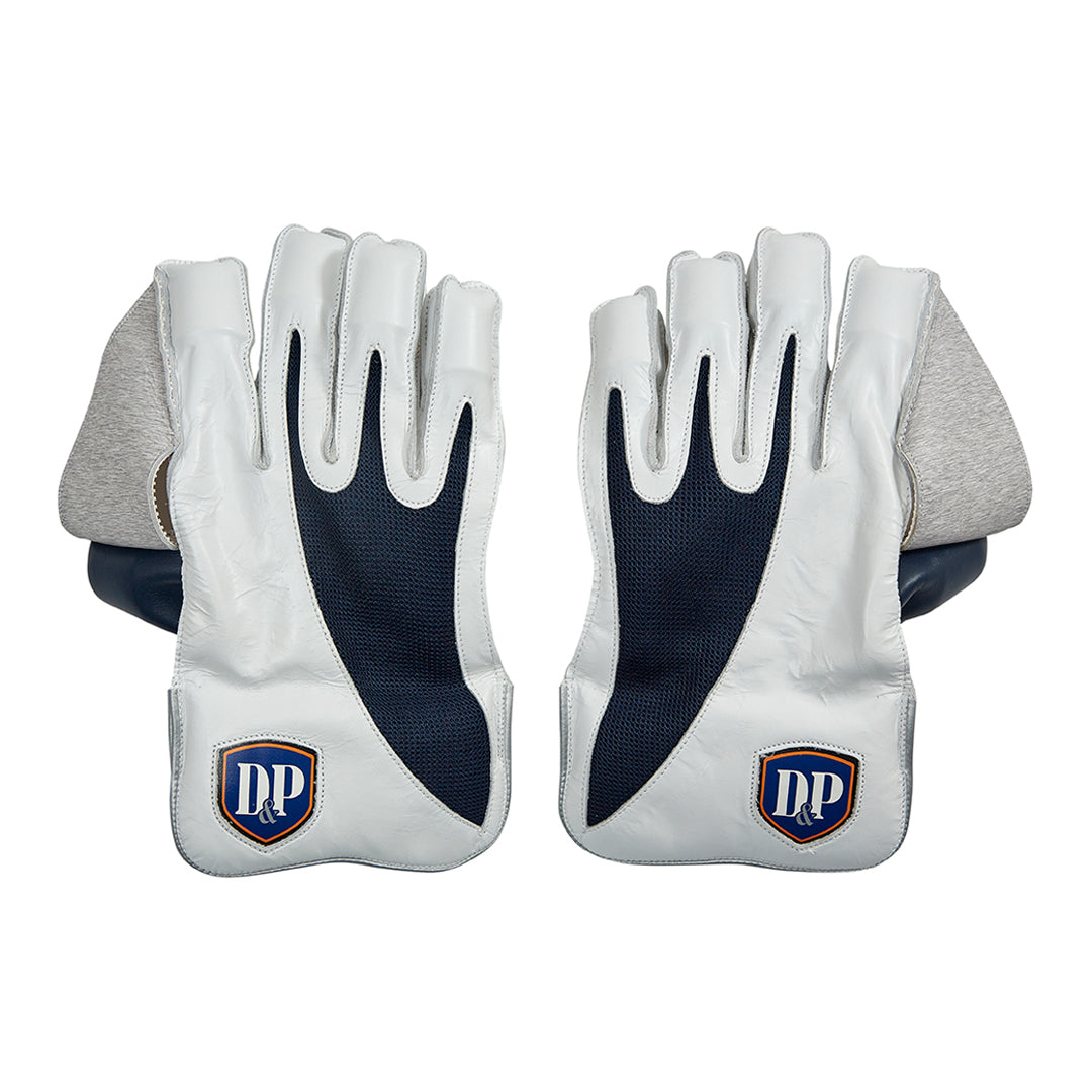 D&P Denim II Lightweight Wicket-Keeping Gloves with Octopus Grip for Cricket