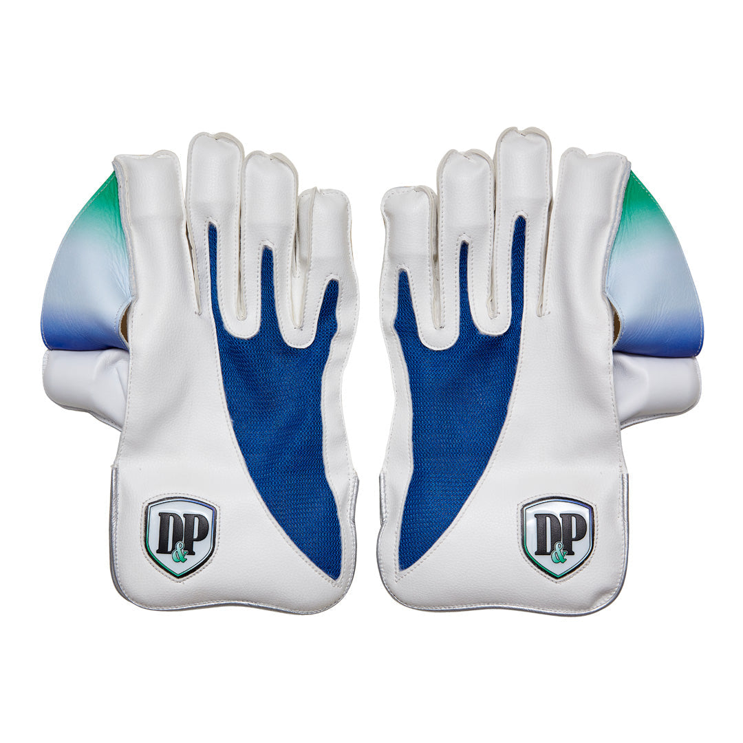 D&P Vector 500 Cricket Wicket-Keeping Gloves – Superior Flexion & Value
