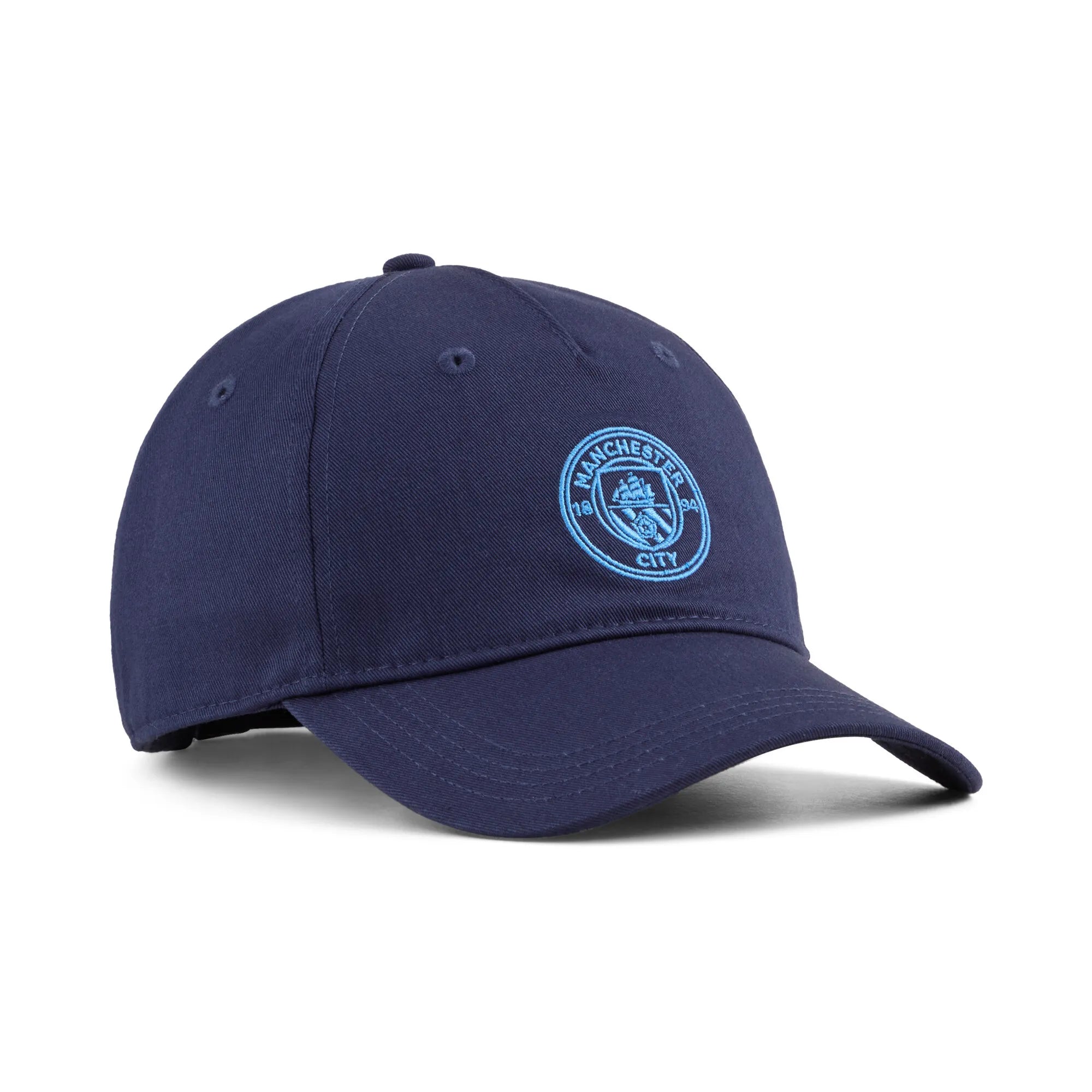 Puma Manchester City Official Essential Baseball Cap - Navy Blue Fan Gear