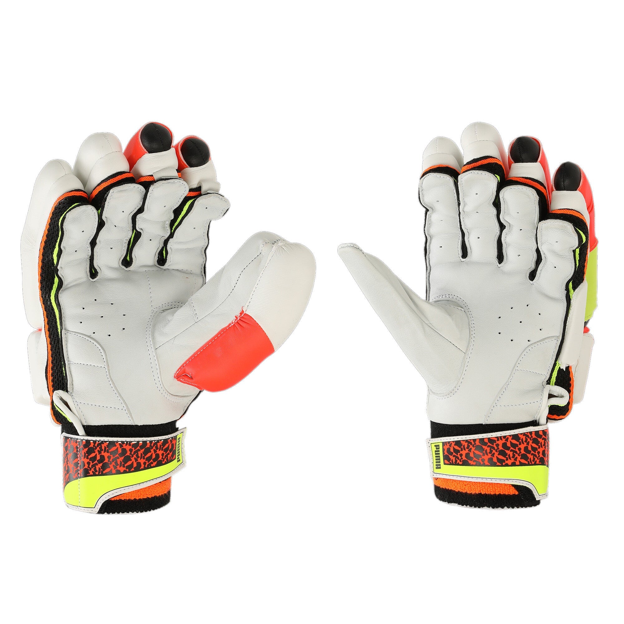 PUMA Future 1.2 Left Hand Batting Glove: Fast Yellow, High-Performance Cricket Protection