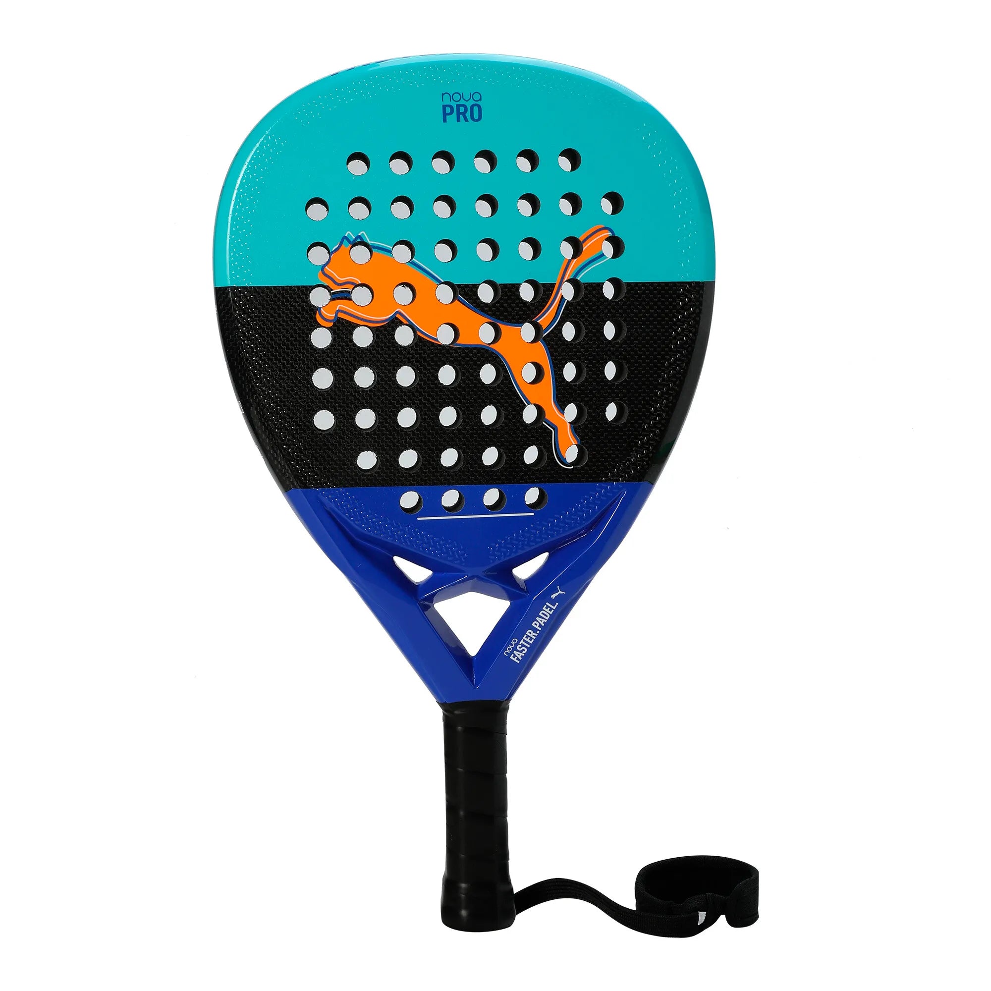 Puma Nova Padel Pro Hybrid Racket: Teardrop Shape, Ultimate Control & Power