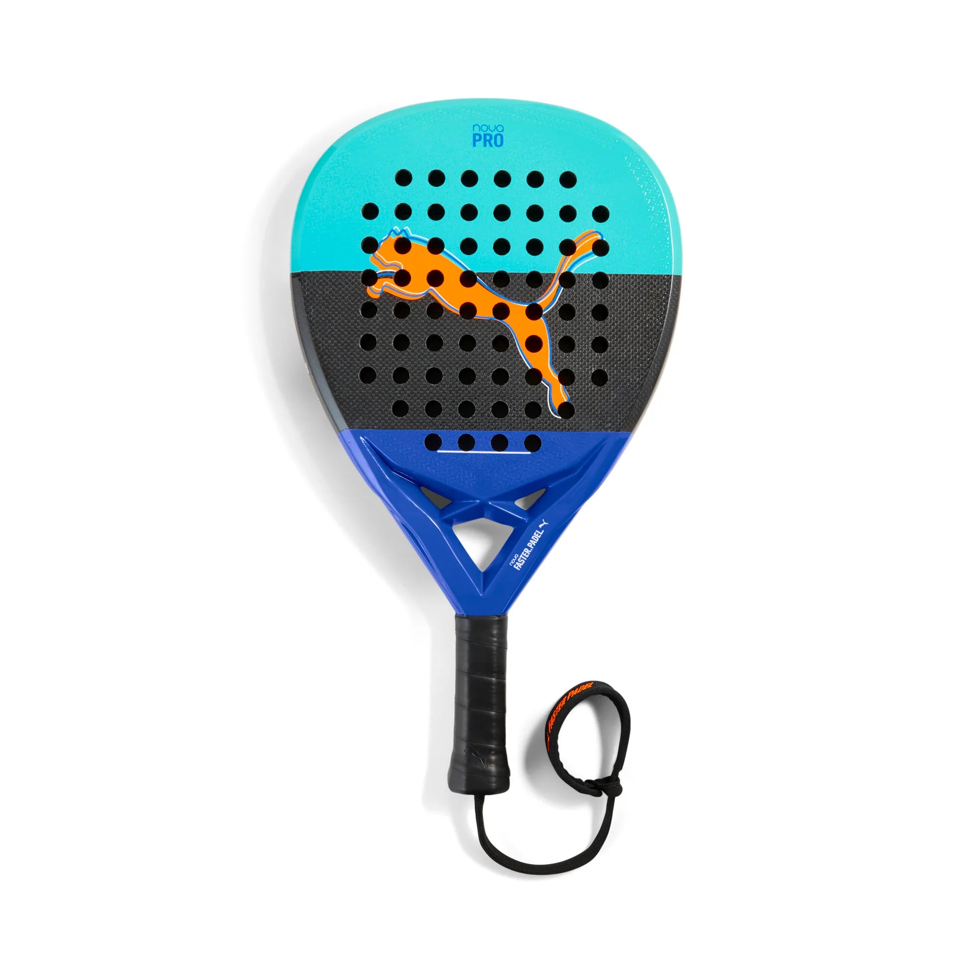 Puma Nova Padel Pro Hybrid Racket: Teardrop Shape, Ultimate Control & Power