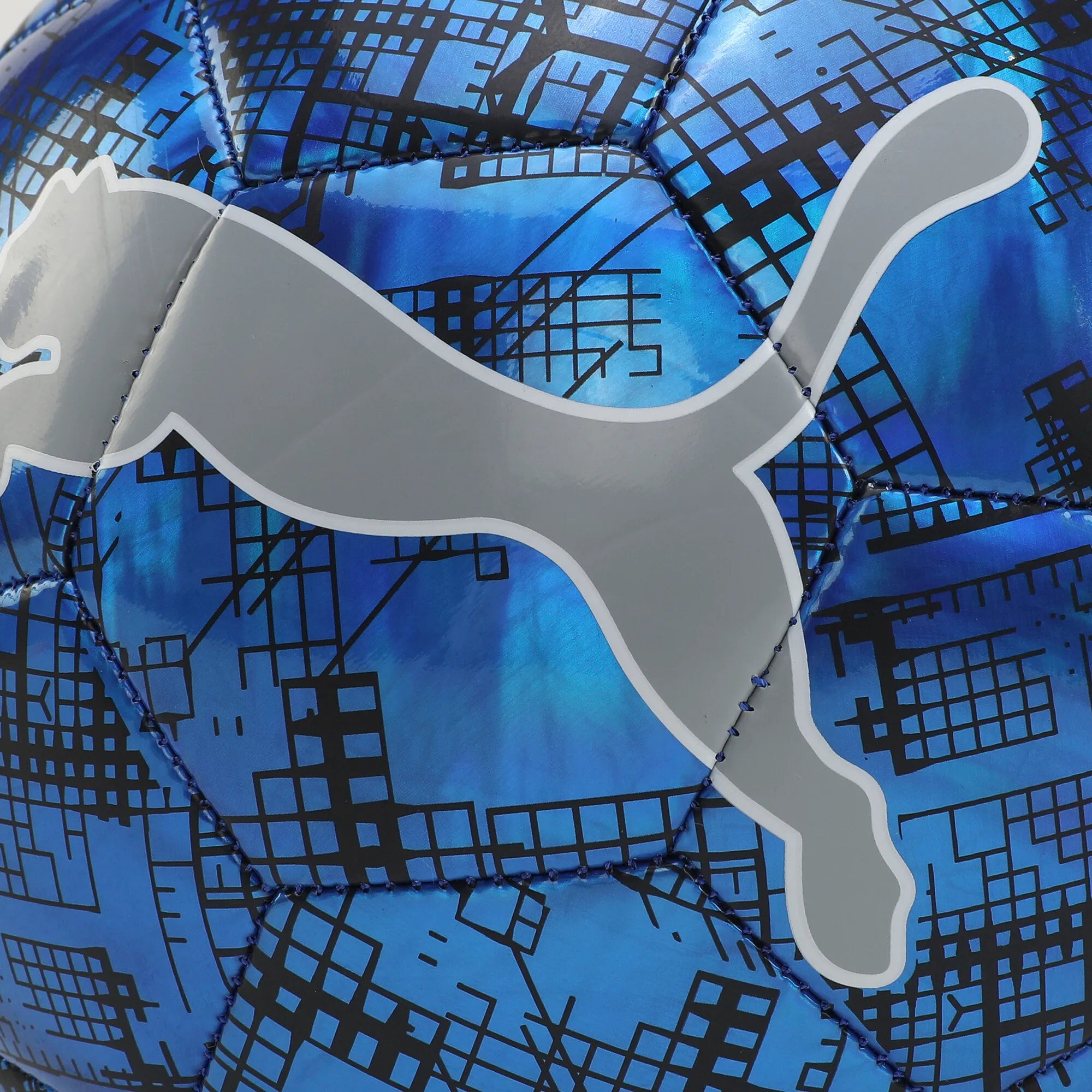 Puma CUP Graphic Soccer Ball Ultra Blue, Durable Training & Recreational Play, Optimal Performance