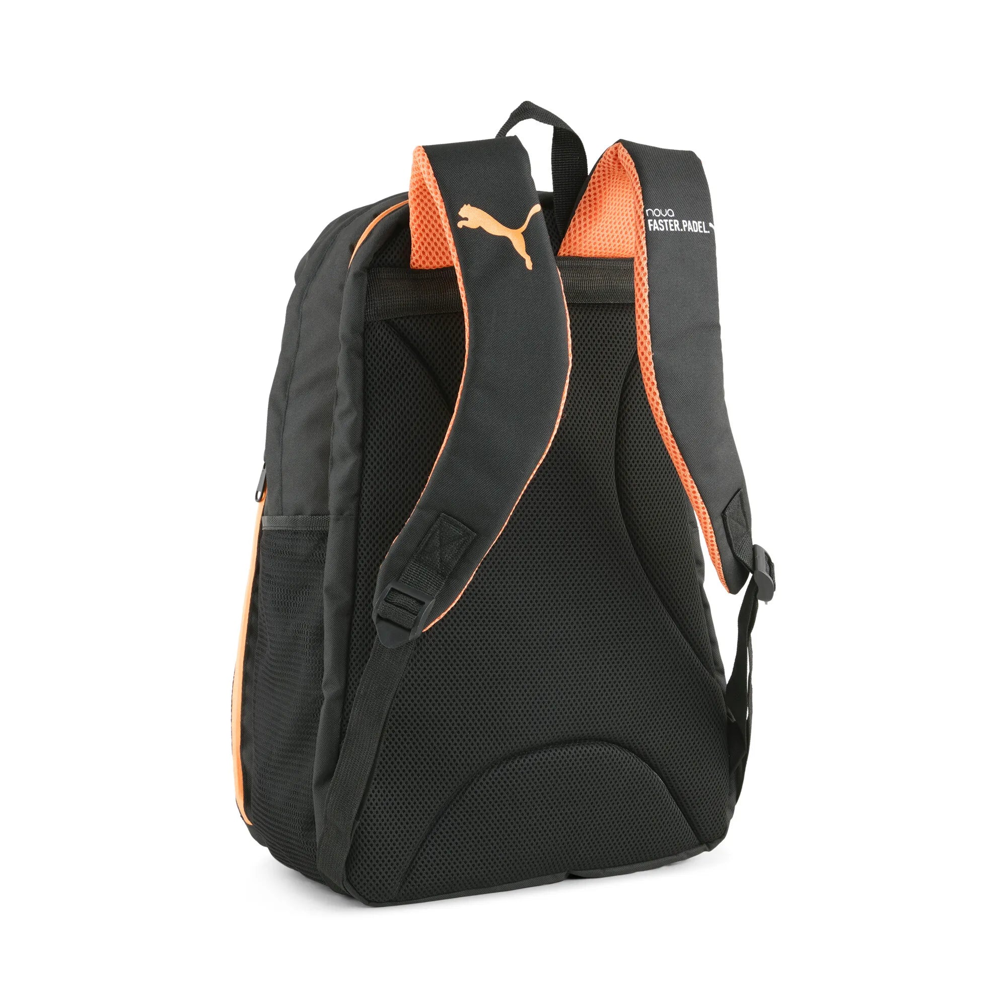 Puma NOVA ELITE Padel Backpack, Black - Durable Racket Carry Bag