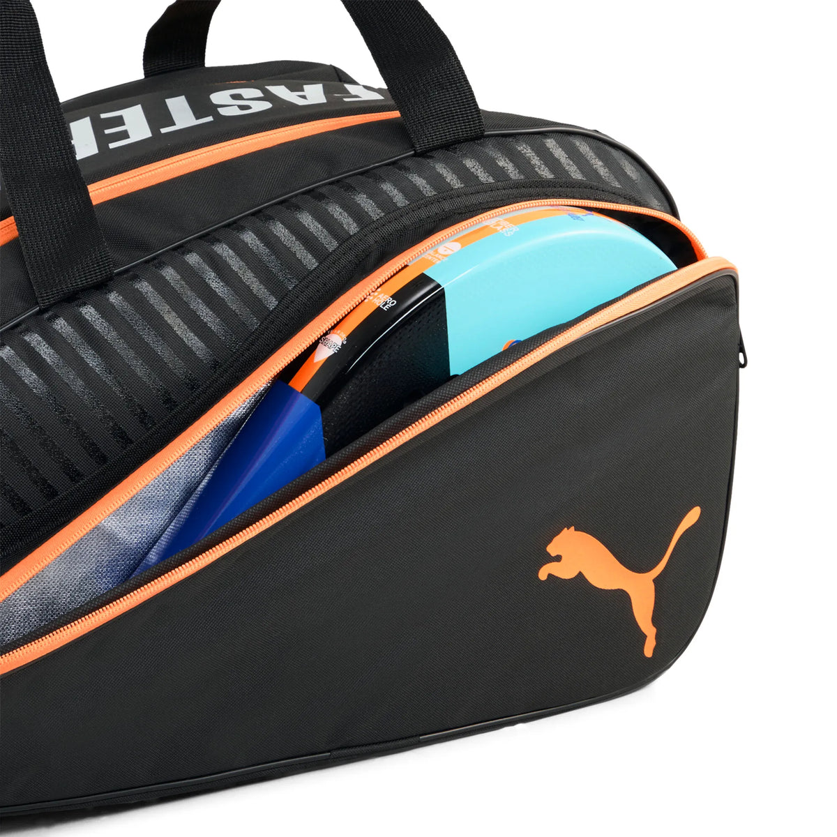 Puma NOVA ELITE Small Black Padel Bag Dual Racket Backpack