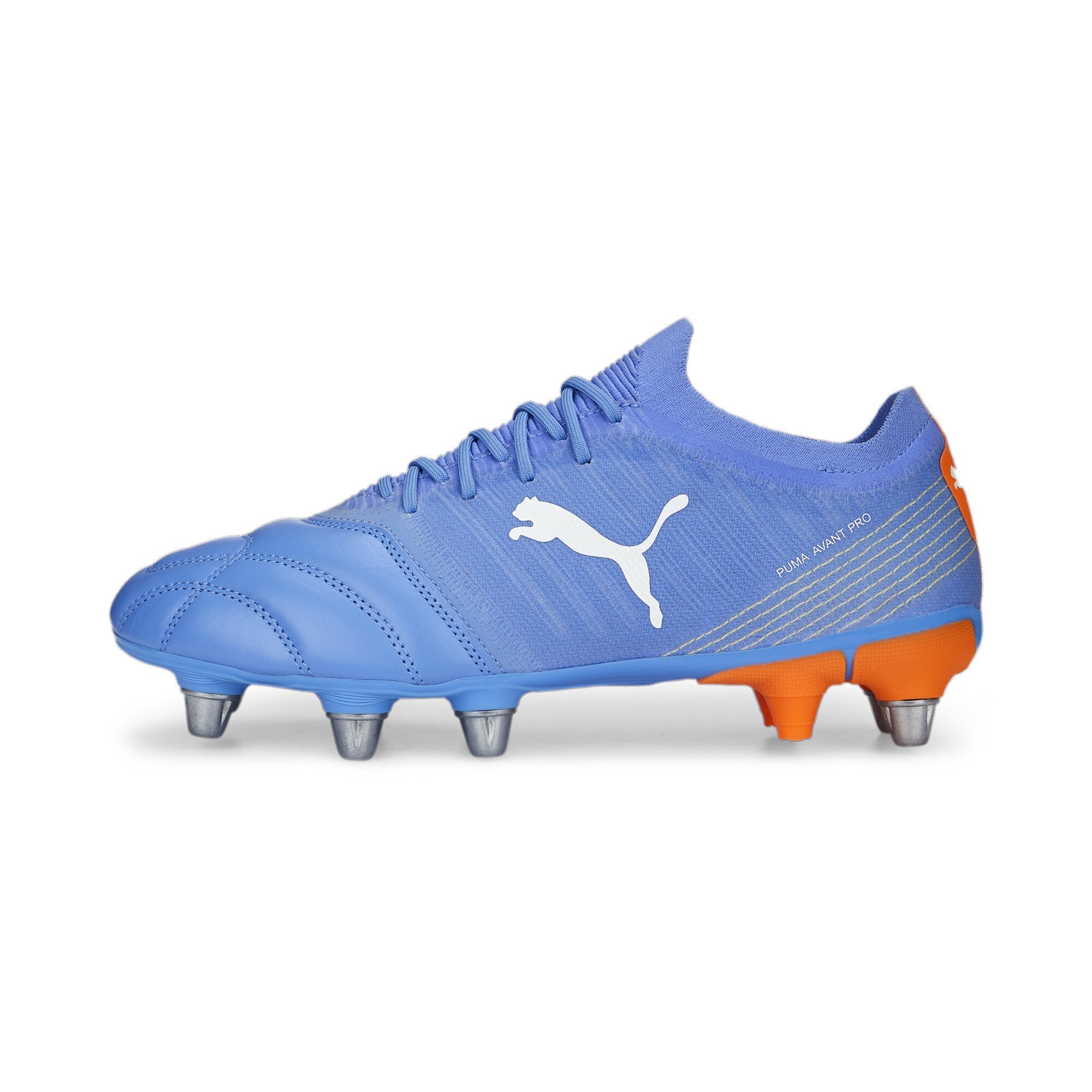 Puma Avant Pro Blue Glimmer Rugby Boots - Exceptional Traction, Secure Fit, Durable
