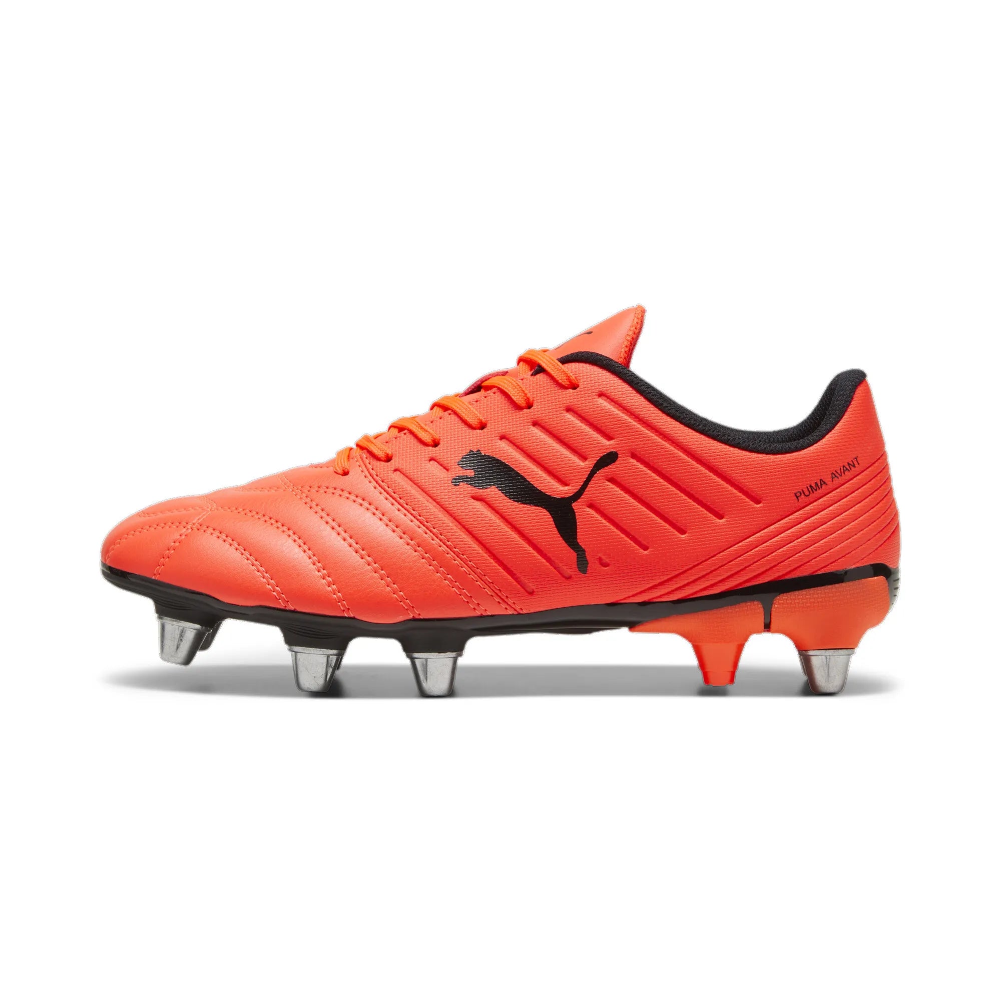 Puma Avant Nrgy Red Rugby Boots: Superior Traction, Comfort, Performance for Men