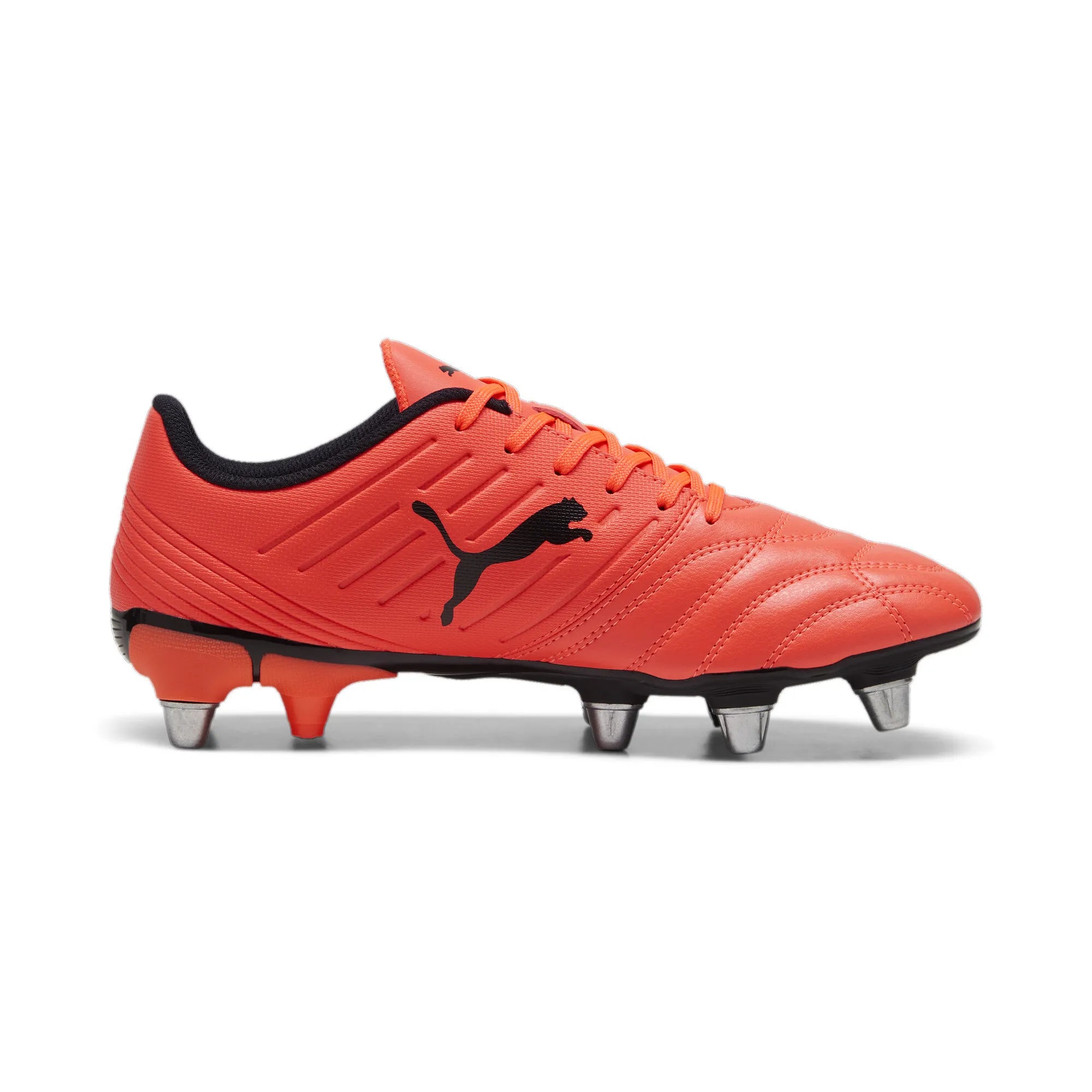 Puma Avant Nrgy Red Rugby Boots: Superior Traction, Comfort, Performance for Men