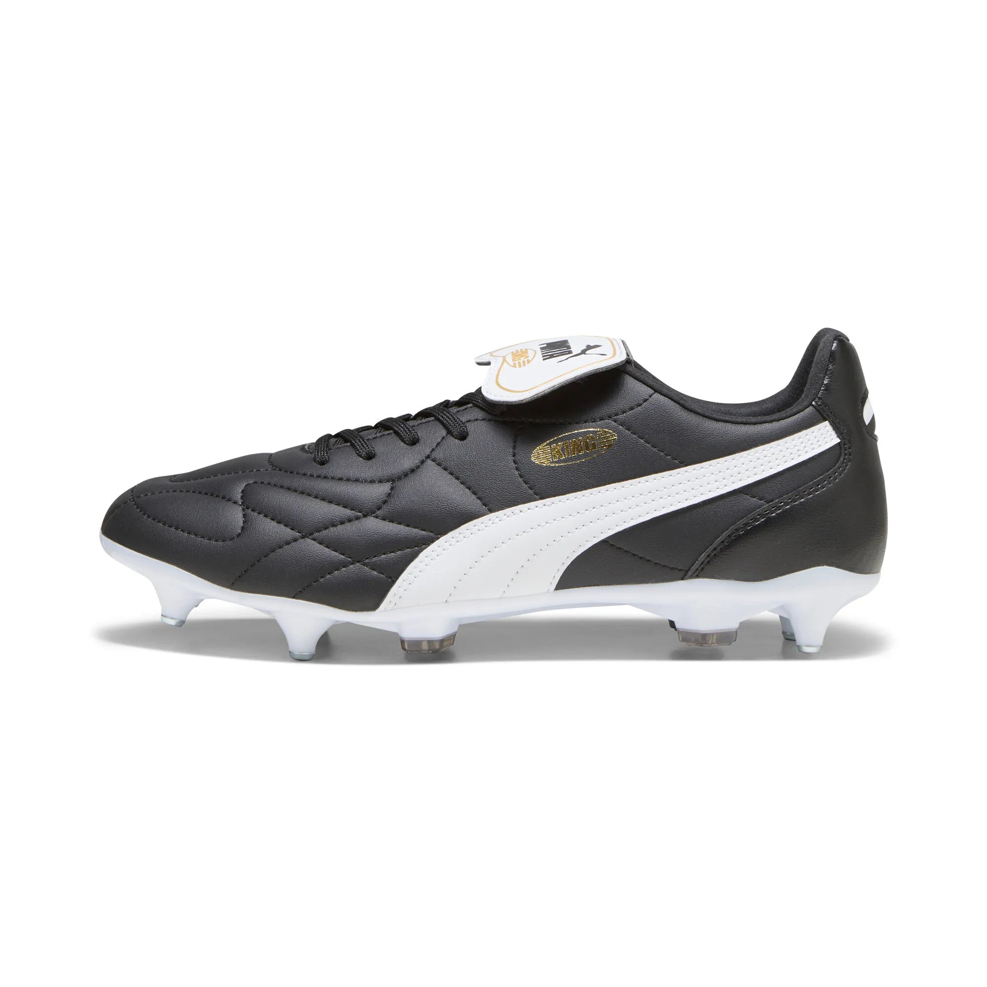 Puma King Top MXSG Black Rugby Boots: Classic Style, Lightweight, K-BETTER Upper
