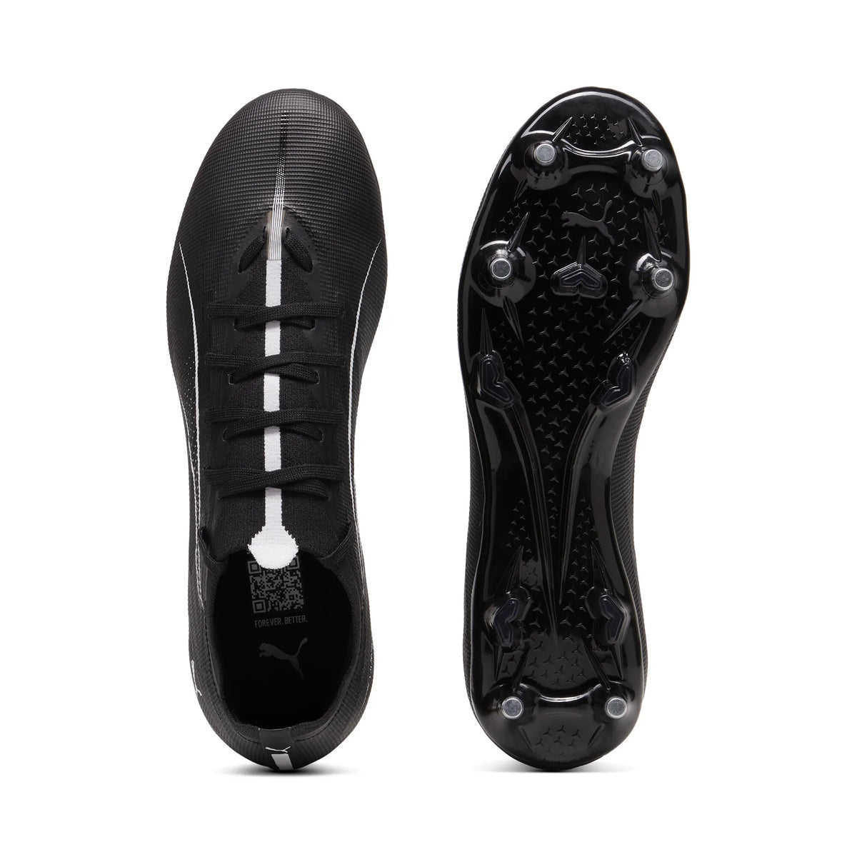 Puma Ultra 5 Match MxSG Black Soccer Cleats for Soft Ground