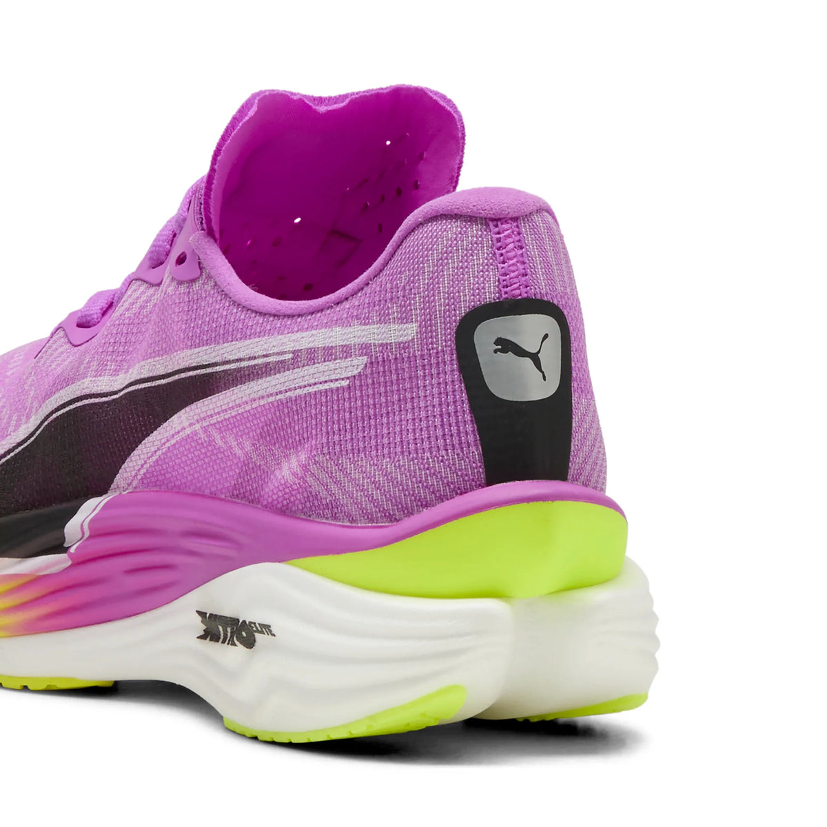 Puma Deviate NITRO Elite 3 Women&#39;s Pure Magenta Yellow Alert Performance Running Shoe