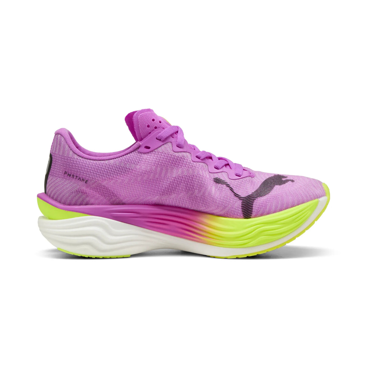 Puma Deviate NITRO Elite 3 Women&#39;s Pure Magenta Yellow Alert Performance Running Shoe