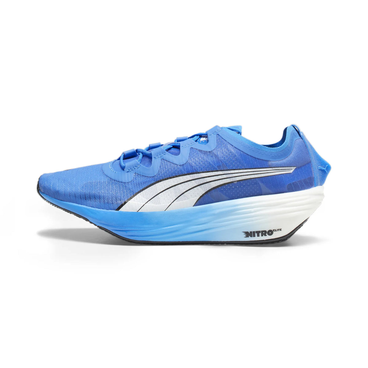 Puma Fast-FWD Nitro Elite Women&#39;s Responsive Road Running Shoes Fire Orchid-Ultra Blue