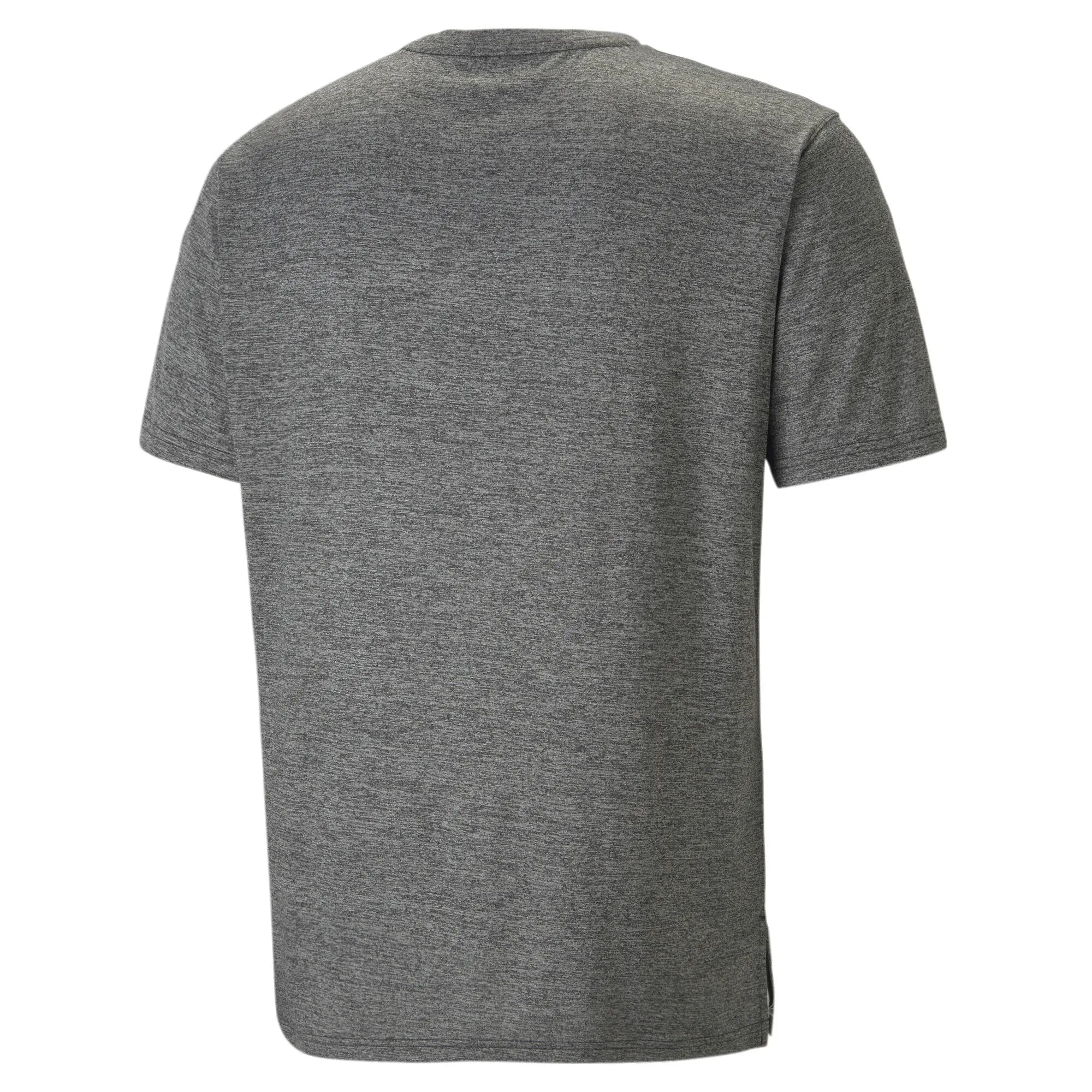 Puma Men's DryCELL Heather Cat Training Tee - Black Performance Shirt